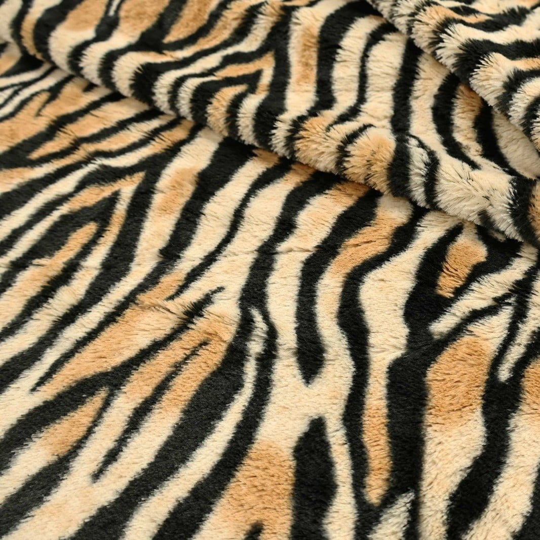 Pele Baixa Animal Print Tigre