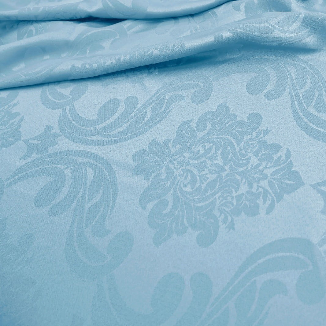 Tecido Jacquard Azul Claro