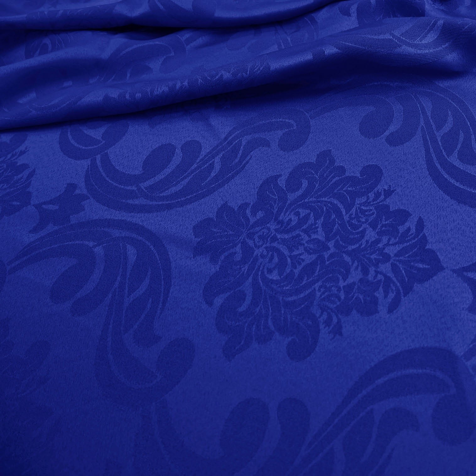 Tecido Jacquard Azul Royal