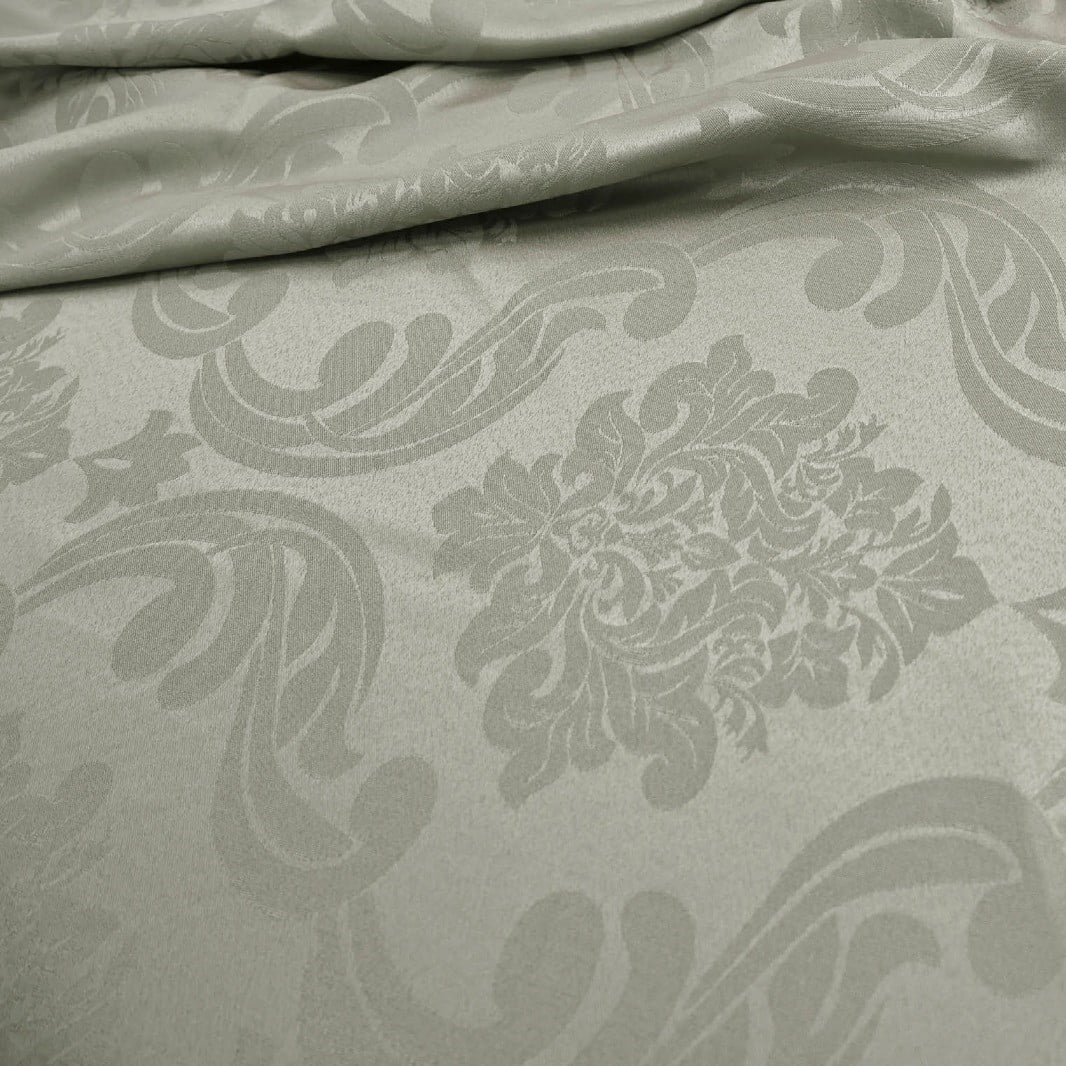 Tecido Jacquard Cinza Lunar
