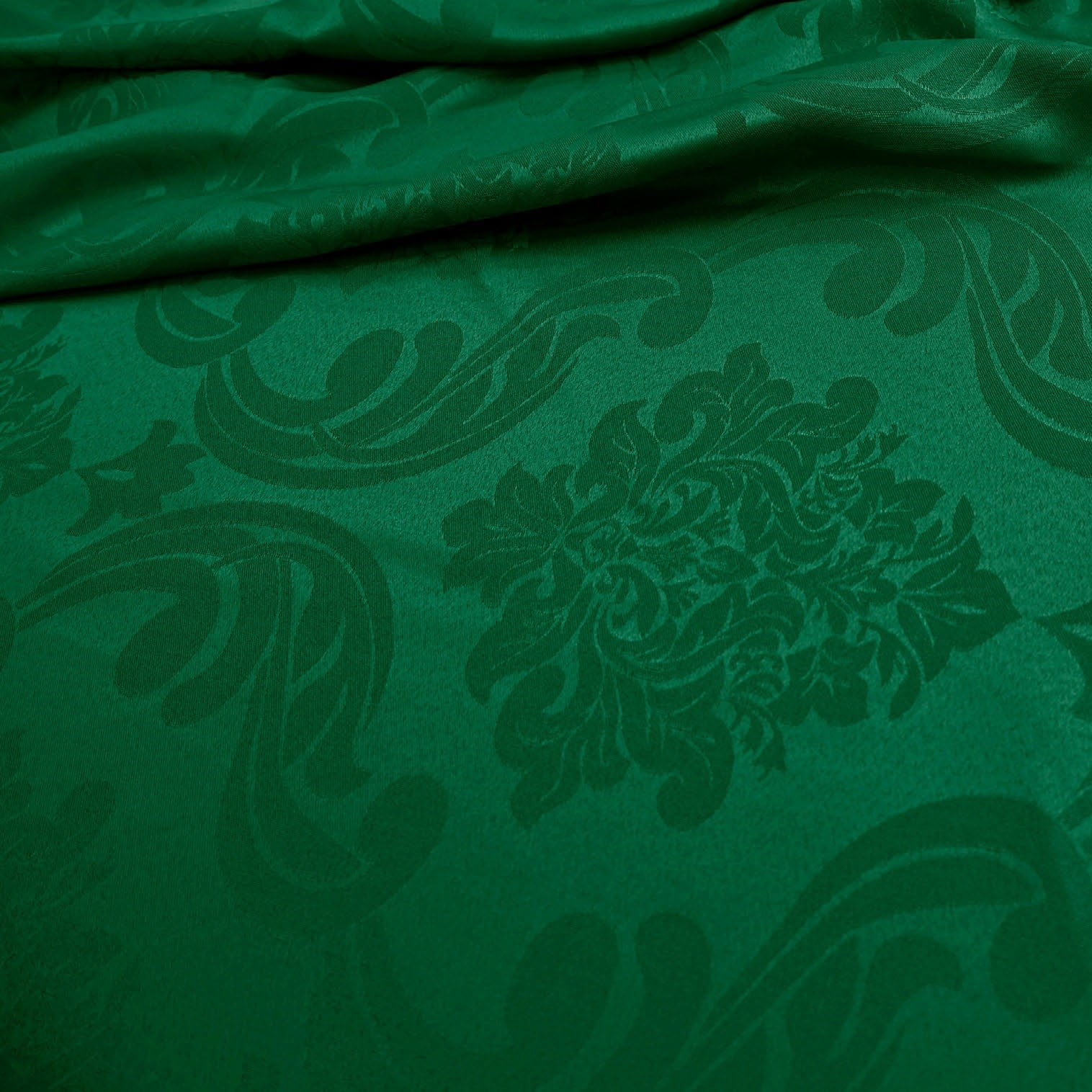 Tecido Jacquard Verde Bandeira