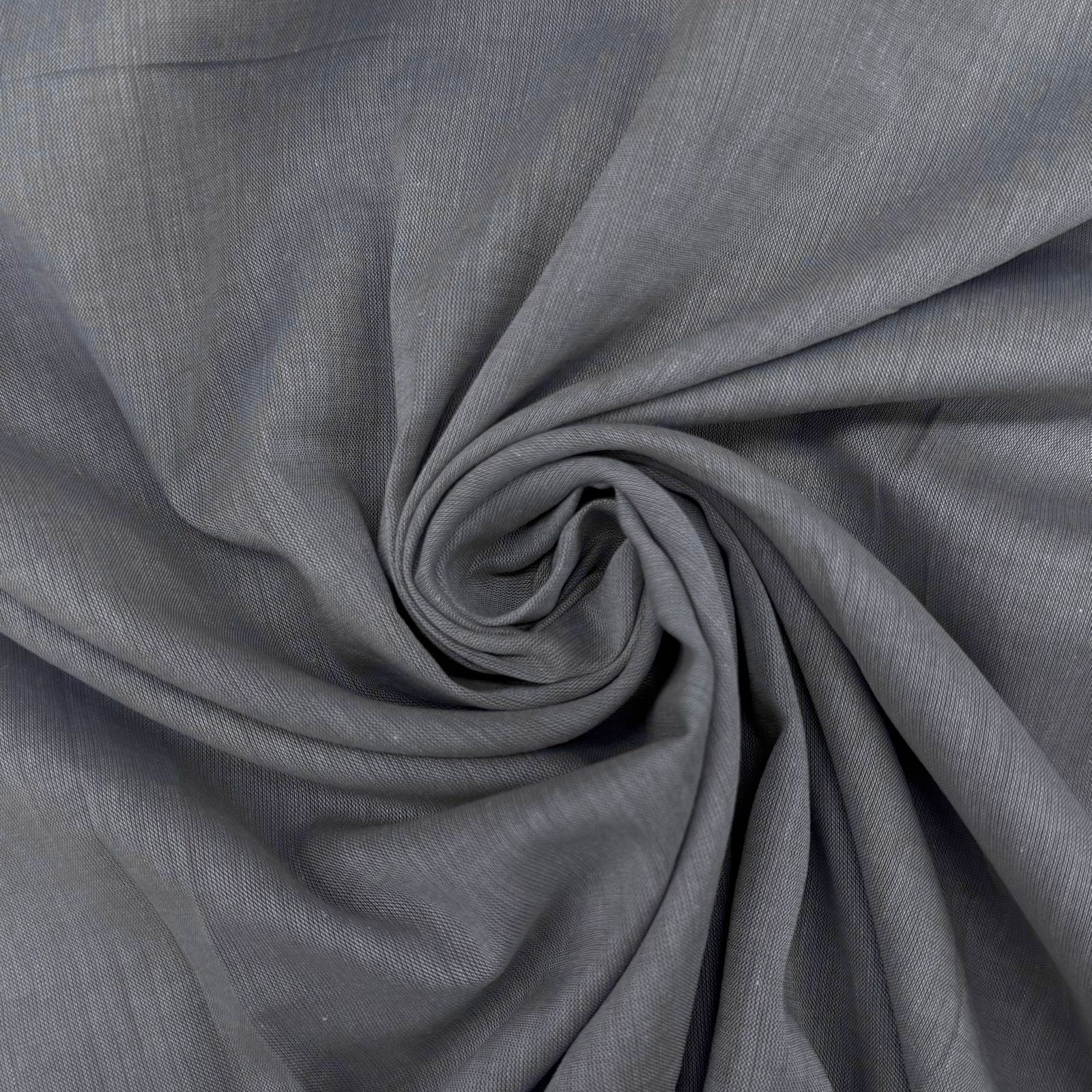 Voil de Algodão Cinza 