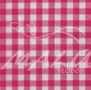 Tecido Oxford Estampado Xadrez Quadriculado Amarelo e Lilás - 1,40m