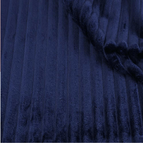 Mantinha Fleece Canelado 2,50m Azul Royal RRR
