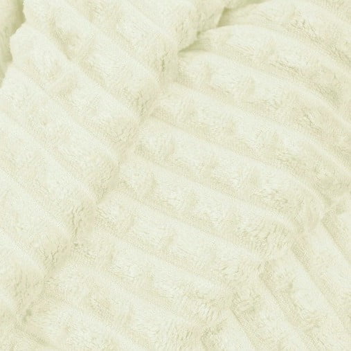 Mantinha Fleece Canelado 2,50m Off White