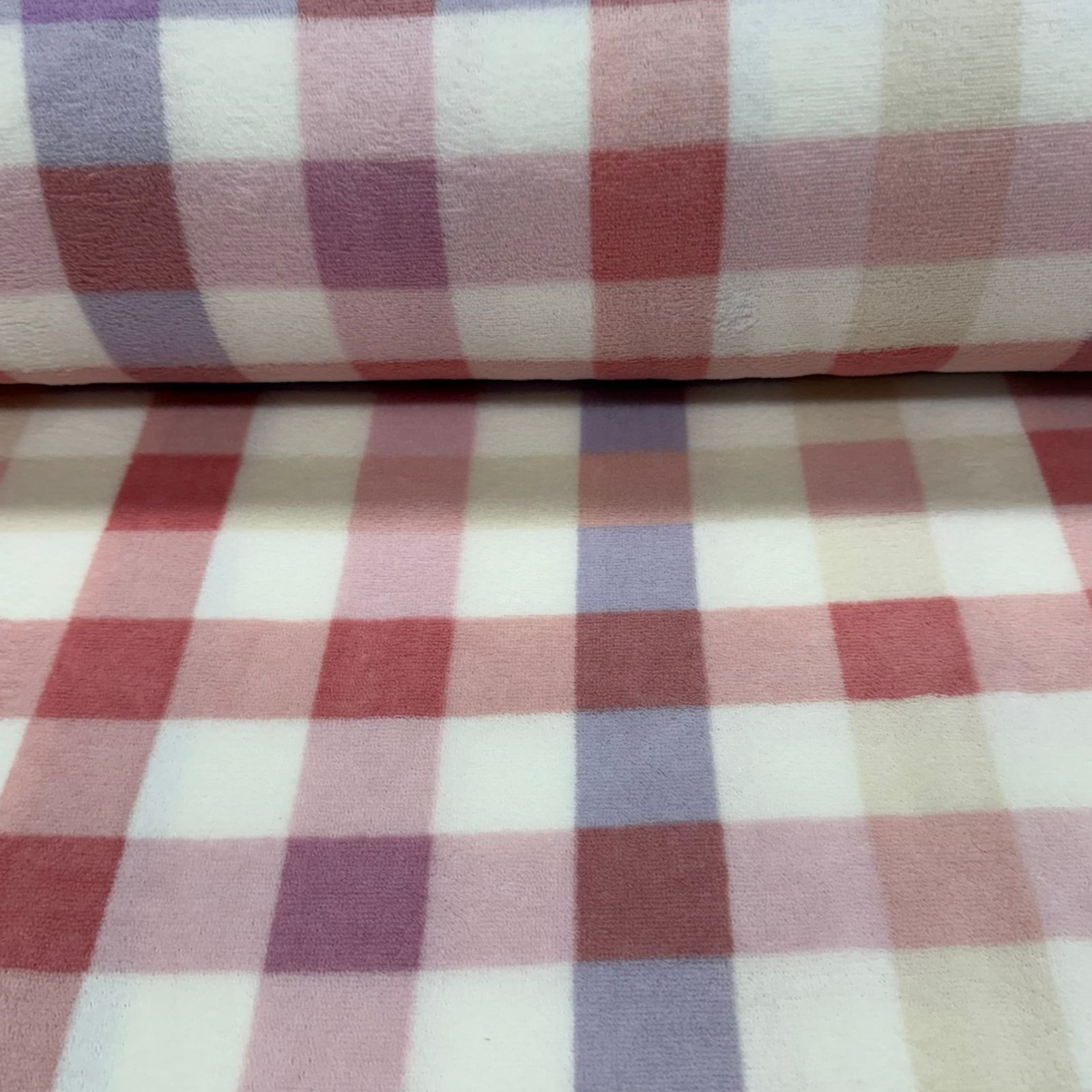 Fleece Xadrez Colorido