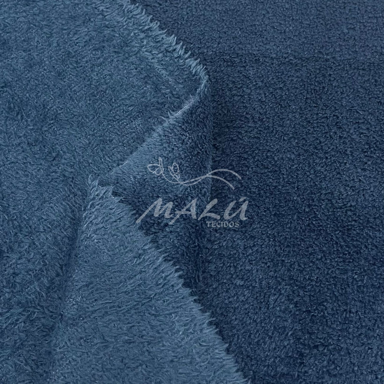 Mantinha Fleece Premium Azul Marinho 2,10m