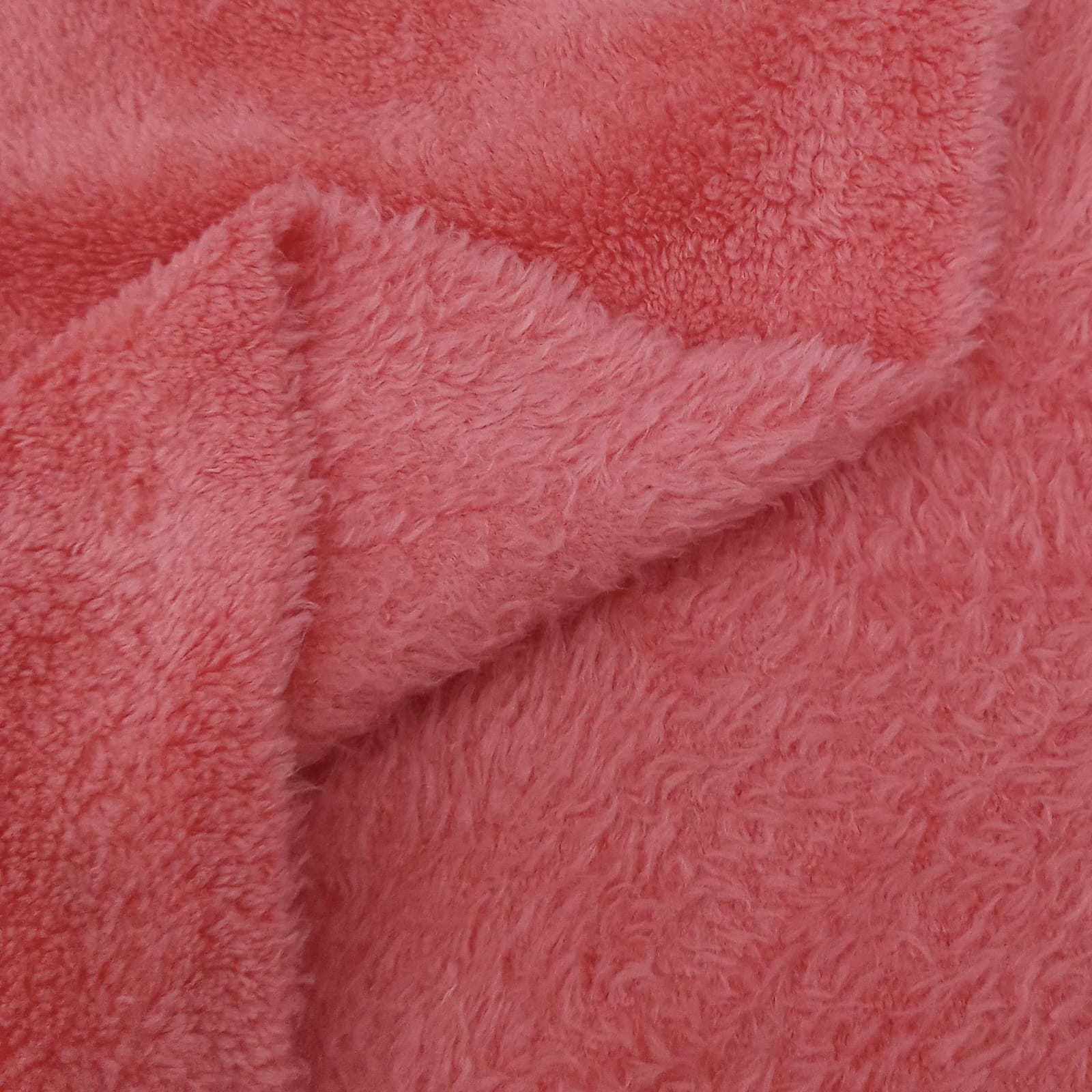 Tecido Micro Coral Fleece toque suave quente para roupa, tecido