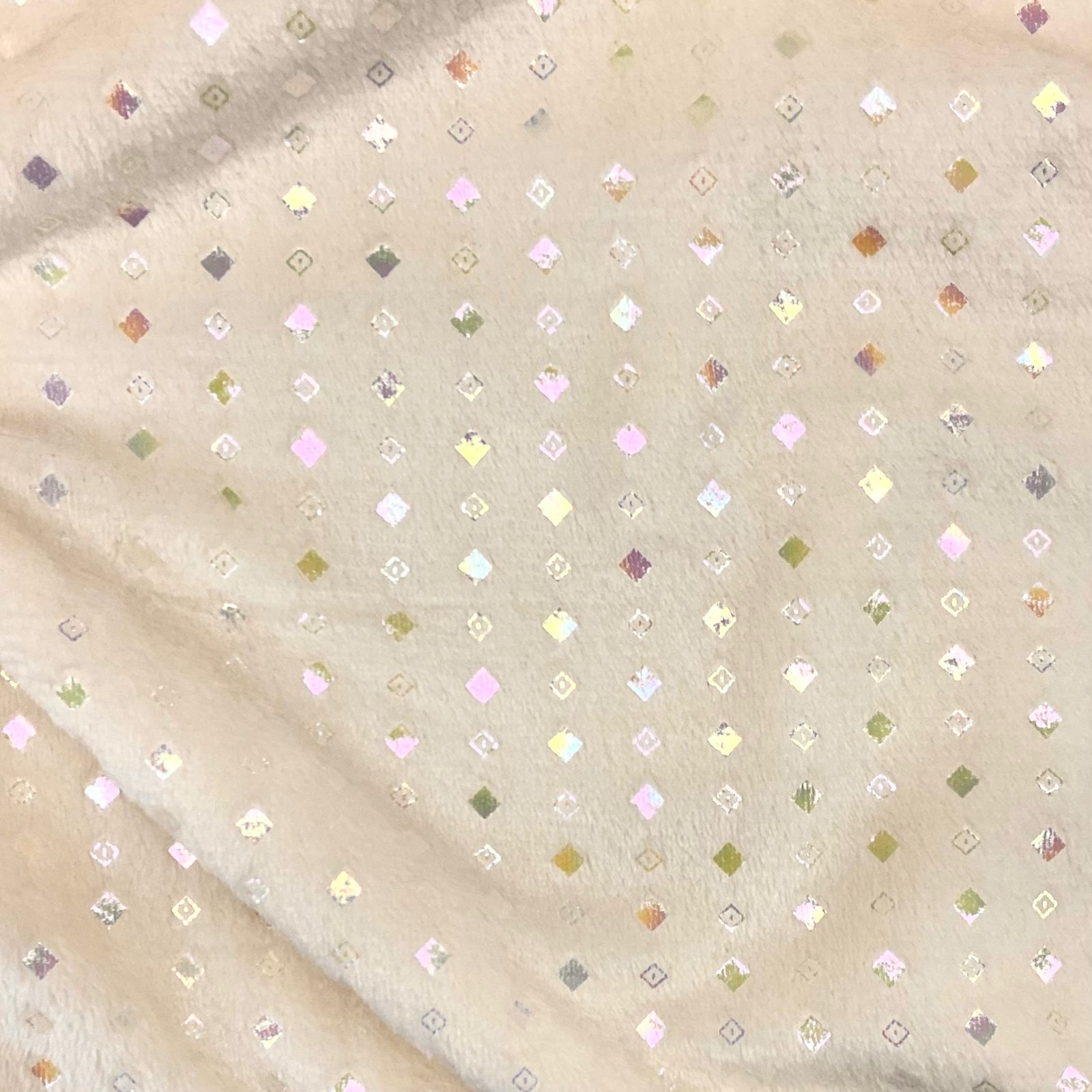 Fleece Geometria Marfim 