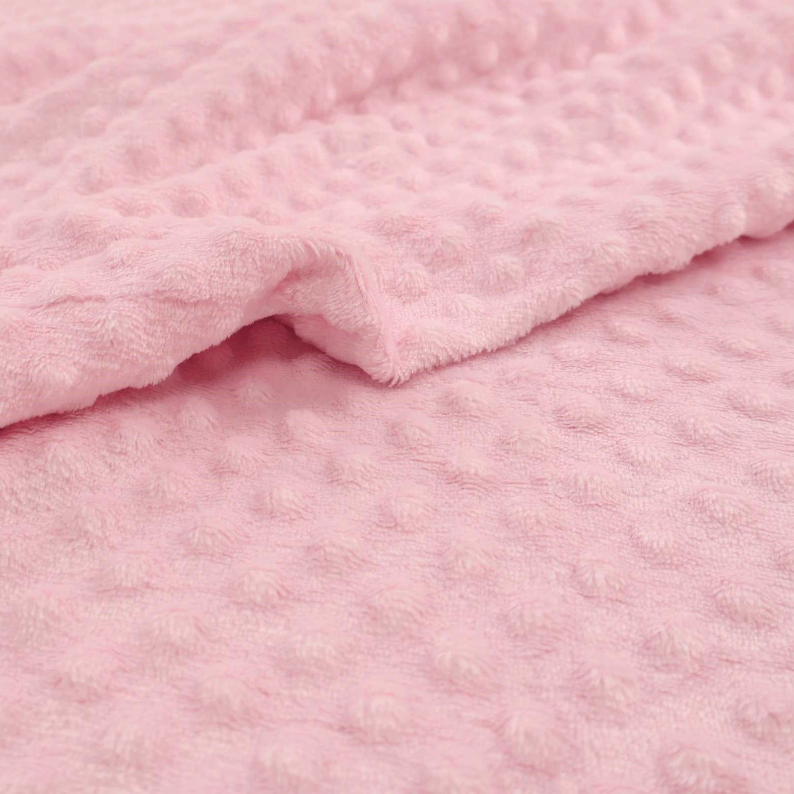 Fleece Pipoquinha Rosa Bebê