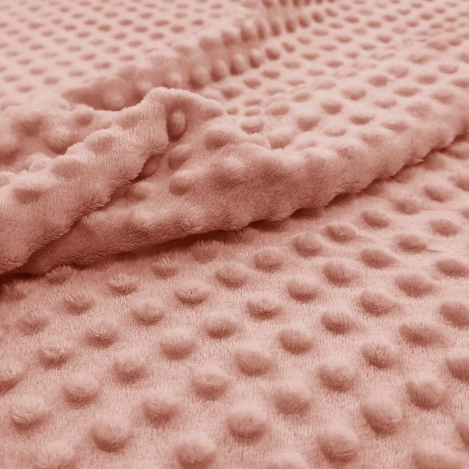 Fleece Pipoquinha Rosa Pêssego 