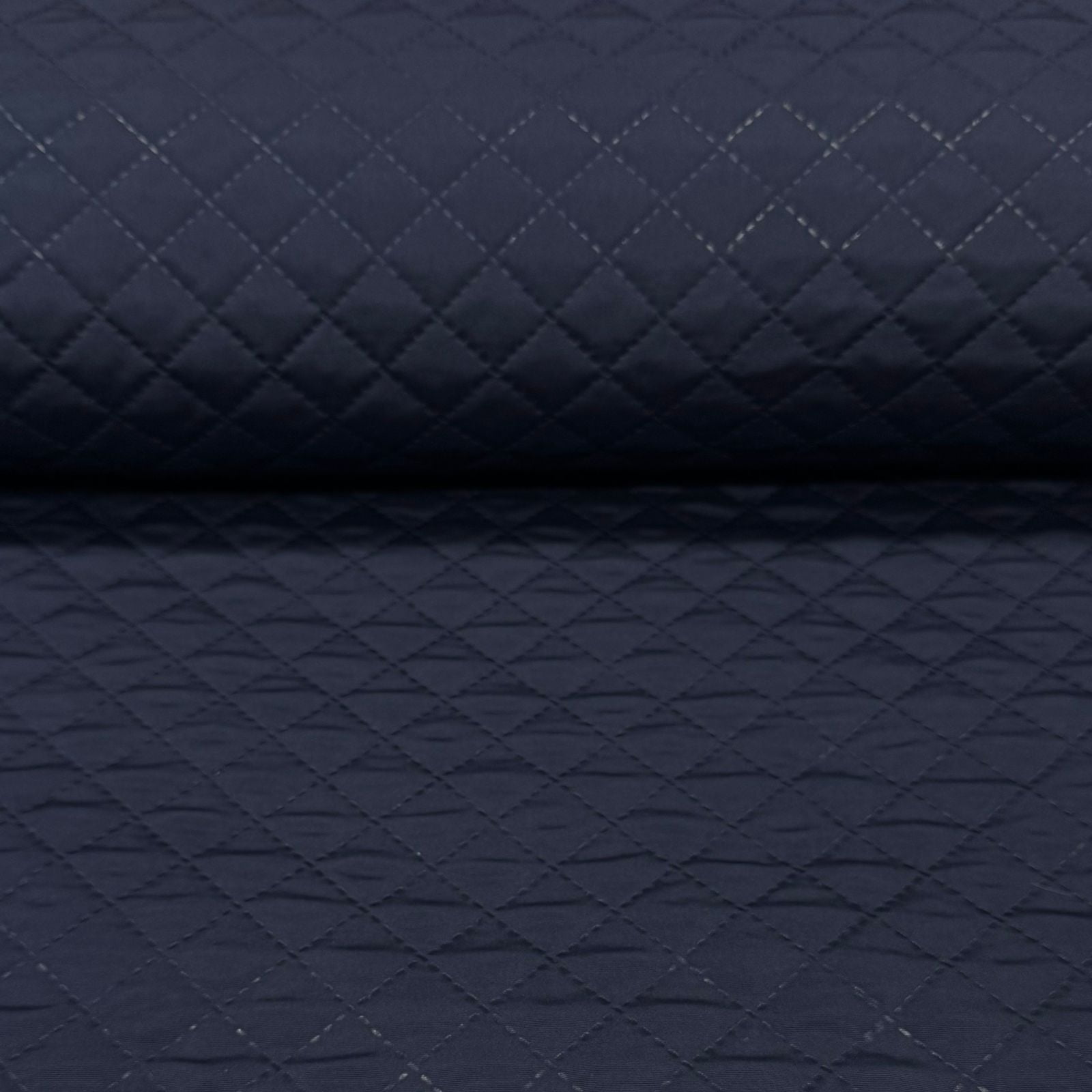 Matelassê Azul Marinho da Prússia 