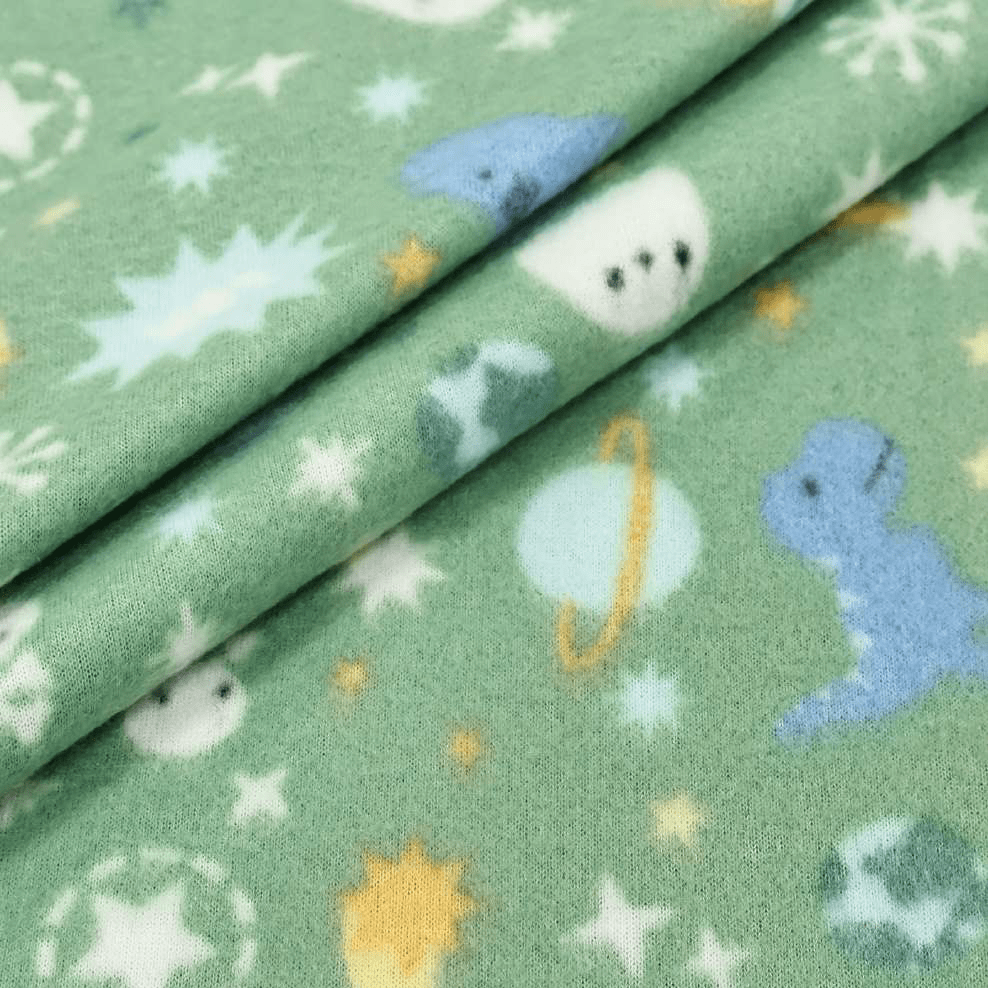 Soft Espaço Sideral dos Dinos Verde