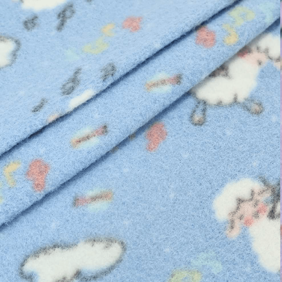 Soft Ovelhas Musicais Azul