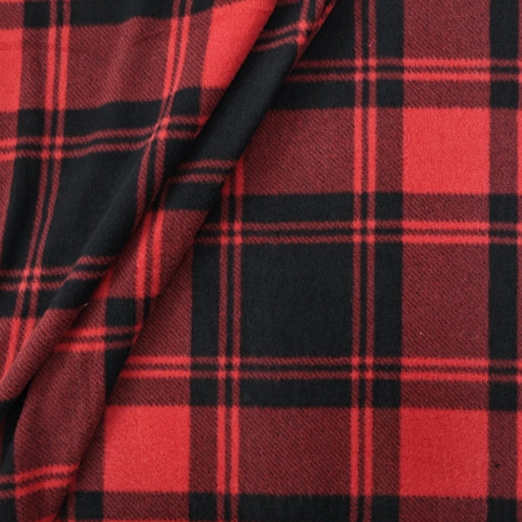 Soft Xadrez Vermelho e Preto