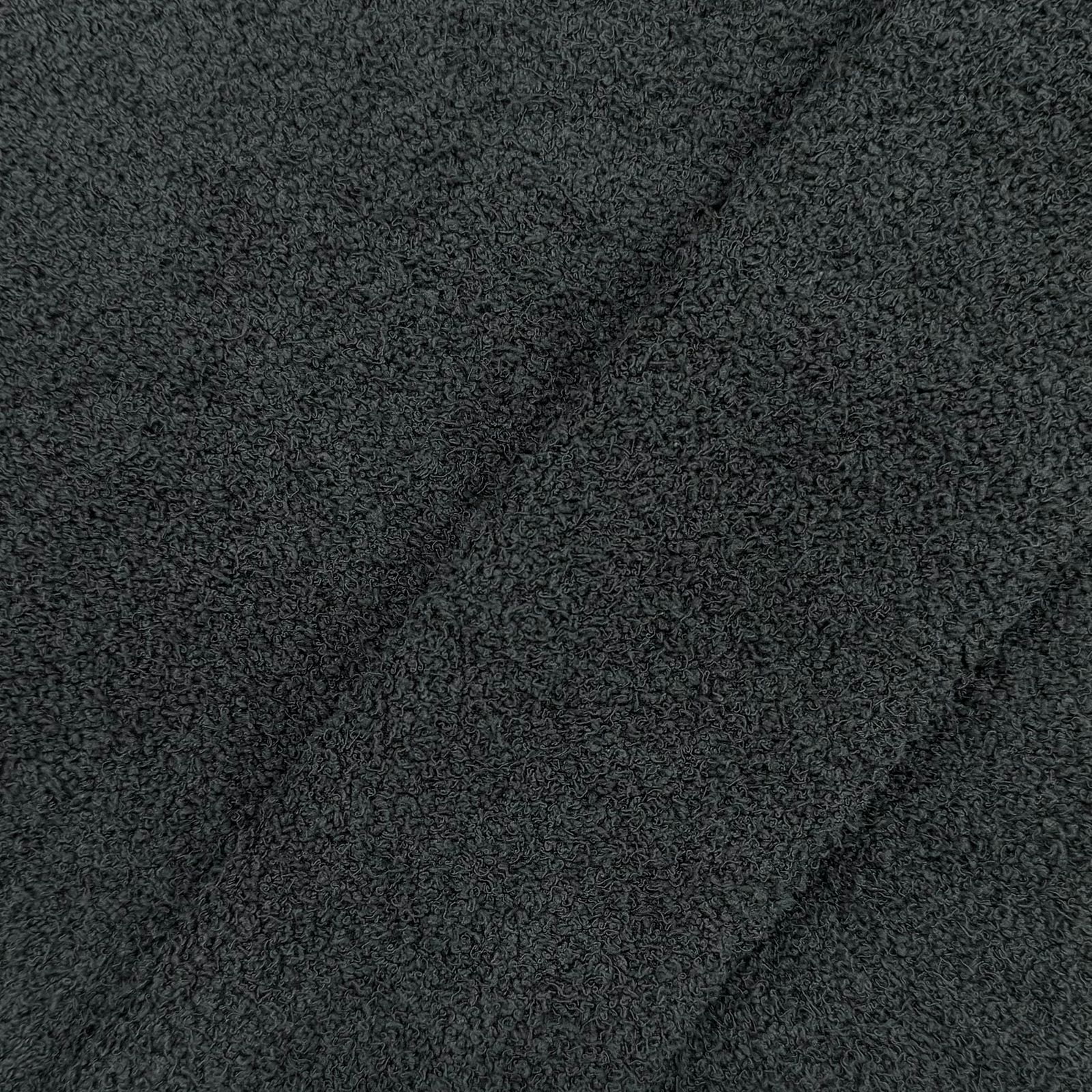 Tecido Pelúcia Mini Teddy Cinza Chumbo 