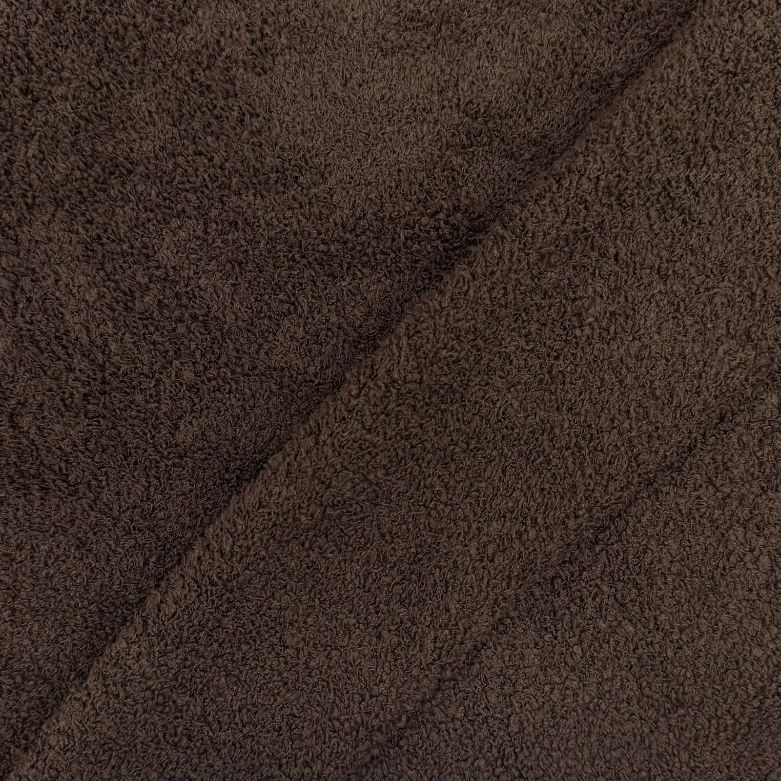 Tecido Pelúcia Mini Teddy Marrom 