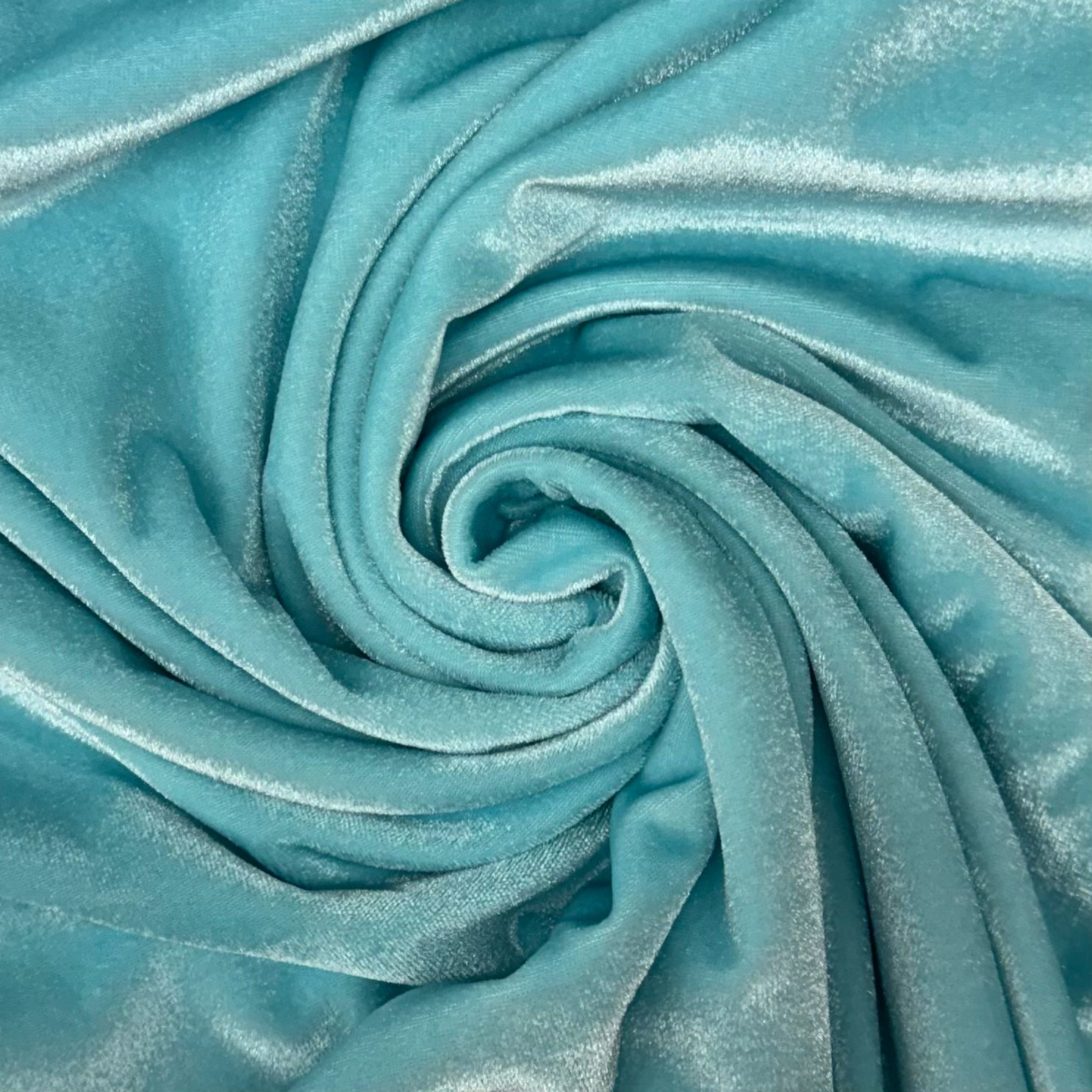 Veludo Cristal Azul Bebê