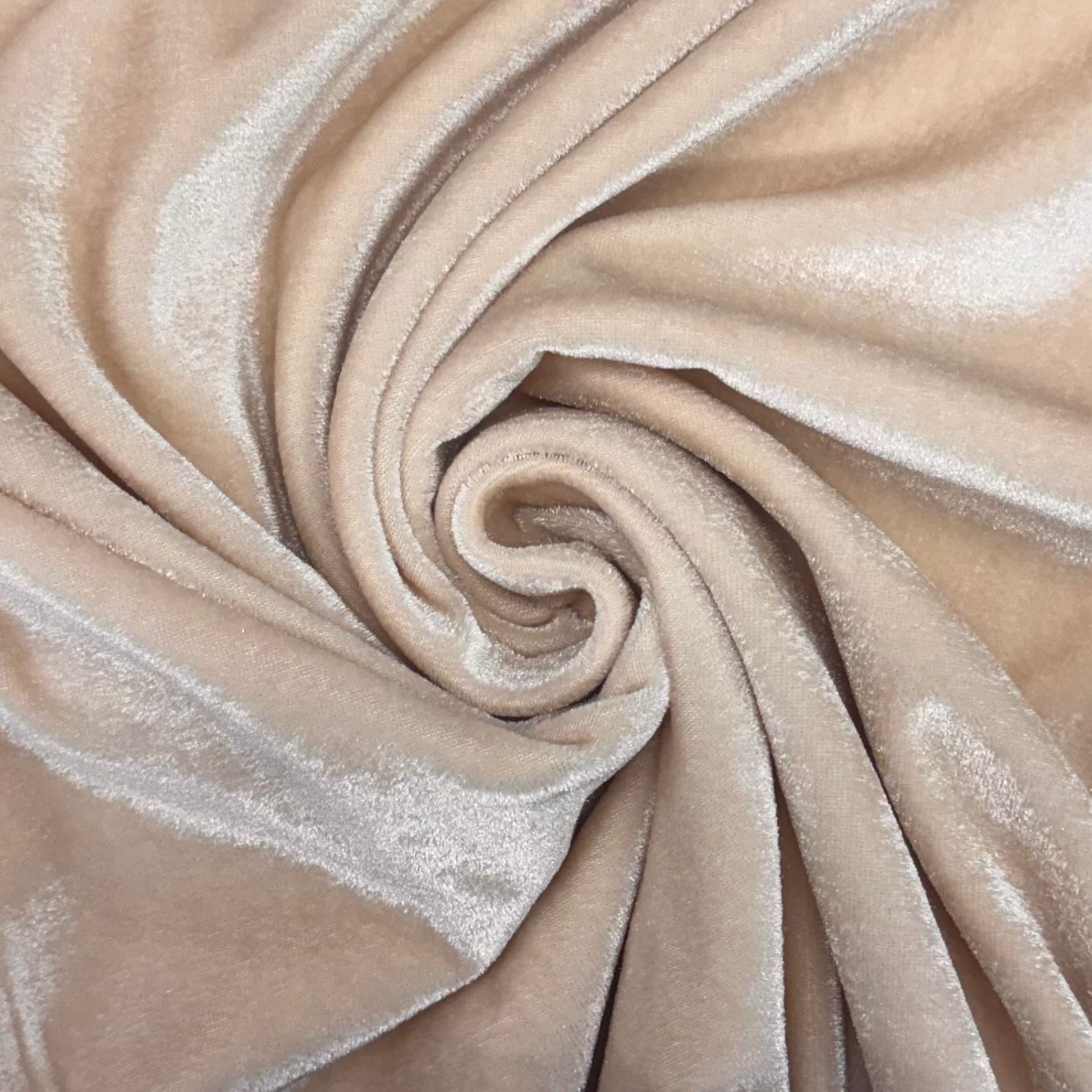 Veludo Cristal Bege