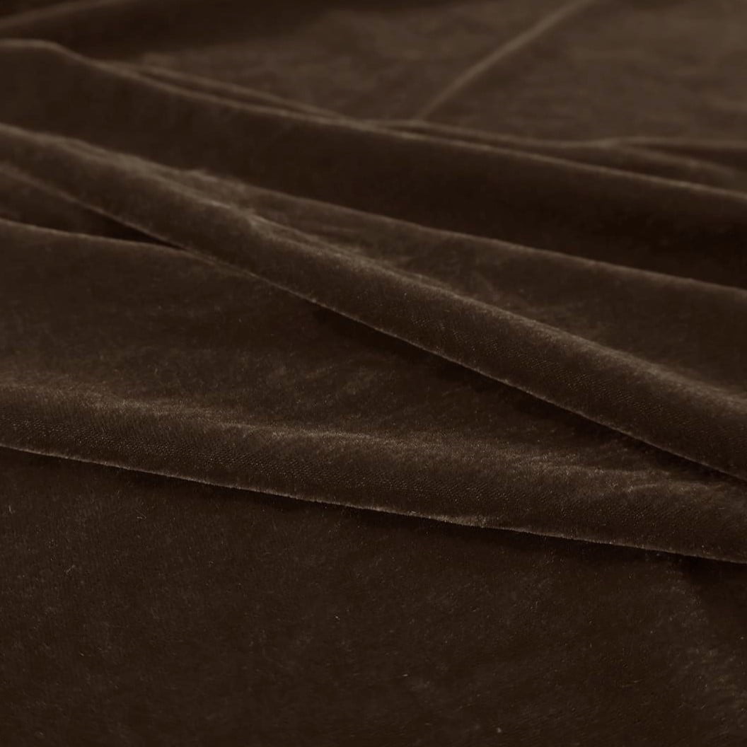 Veludo Cristal Marrom 