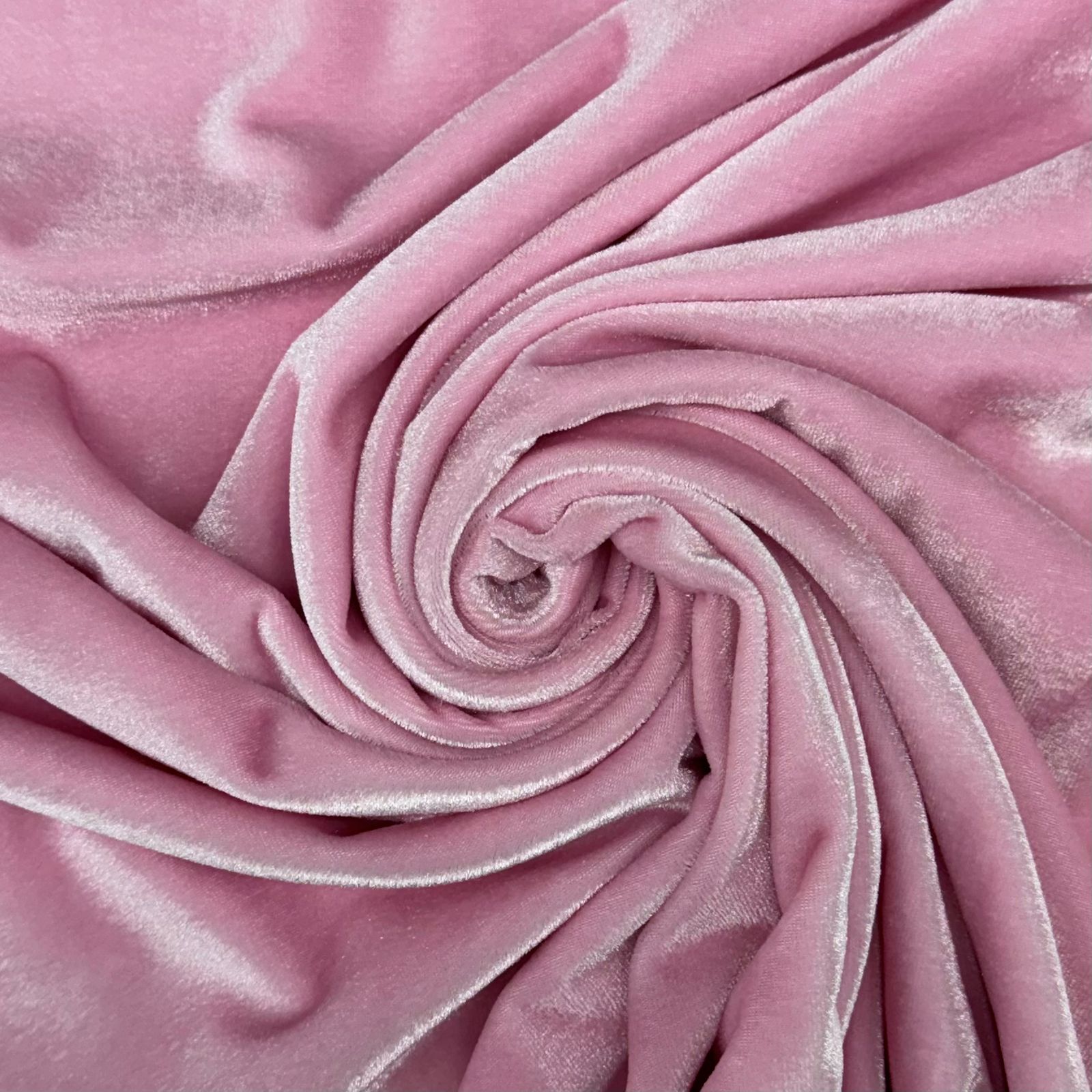 Veludo Cristal Rosa Bebê