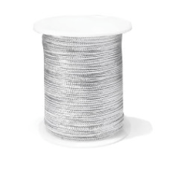 Cordão Metalizado Prata RELÂMPAGO Cordão Metalizado Prata RELÂMPAGO