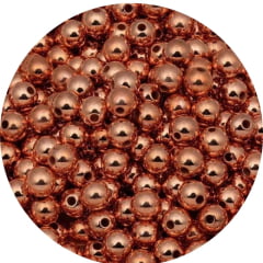 Pérola 10mm Rosê Gold 20un  