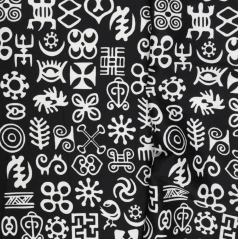 Oxford Africano Simbolos em Preto e Branco  APOCALIPSE