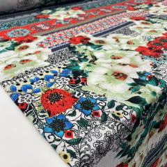 Crepe de Viscose Étnica APOCALIPSE