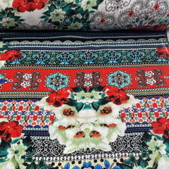 Crepe de Viscose Étnica APOCALIPSE