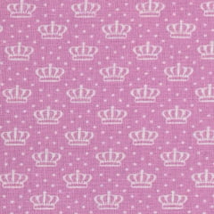 Tricoline Coroinha Rosa Bebê RRR