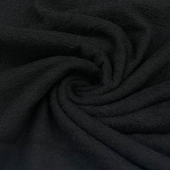 Atoalhado de Algodão Preto RRR