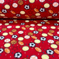 Soft Esportes Fundo Vermelho RRR