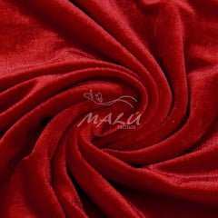 Veludo cristal vermelho noel DOMINGO
