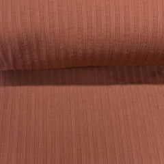 Crepe de Algodão Liso Terracota Maquinetado LIVE