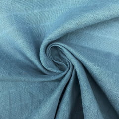 Fralda Quadriculada Azul Petróleo 70x75cm