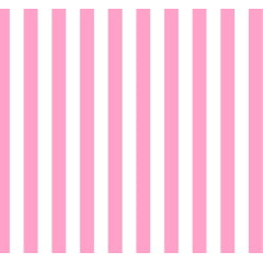 Tricoline Listrado Médio Rosa Bebê LIQUIDA