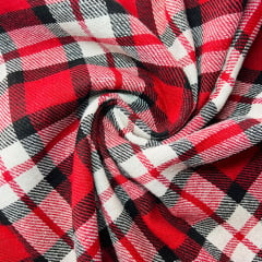 Flanela Xadrez Vermelho Suecia PROMO