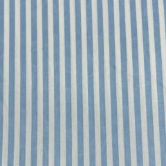 Tricoline Listrado Grosso Azul - PROMO