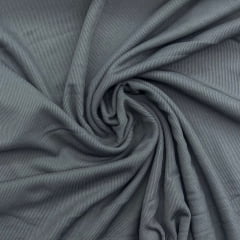 CORTE 0,70X1,50m Ribana Cinza Chumbo Poliéster