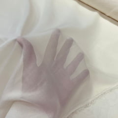 Musseline Chiffon Marfim ESQUENTA