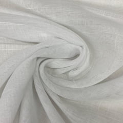 Voil de Linho Flamê Branco LIVE