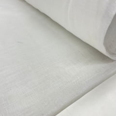 Voil de Linho Flamê Branco LIVE