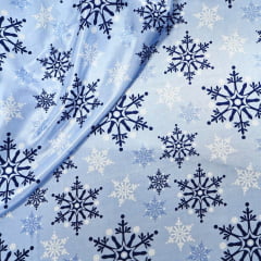 Cetim Flocos de Gelo Frozen LIVE