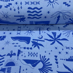 Viscose Praia Azul LIVE