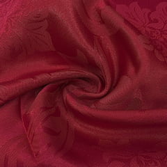 Tecido Jacquard Vermelho Noel MALUCA