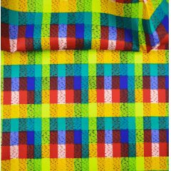 Chita Fake Xadrez Colorido BLACK