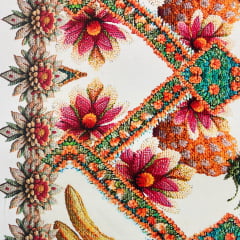 Viscose Farm Frutas do Verão BLACK 