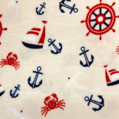 CORTE 0,90x1,60m Fleece Marinheiro 