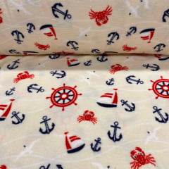 CORTE 0,90x1,60m Fleece Marinheiro 